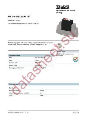 2839321 datasheet  